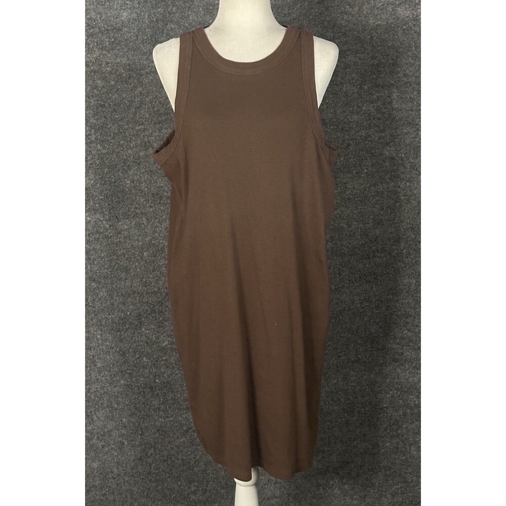 Old Navy Fitted Rib Knit Mini Sleeveless Dress Size 2XL O6120